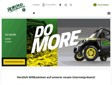 Tablet Screenshot of herold-motorgeraete.de